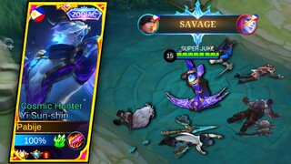 SAVAGE!!! MOONTON THANK YOU FOR ANOTHER YI SUNSHIN NEW ZODIAC SKIN!! | MLBB