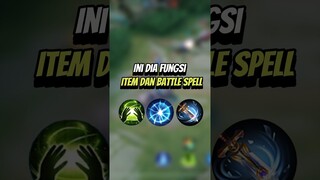 Fungsi item & battle spell #mlbb #mlbbcreatorcamp #mlbbshorts