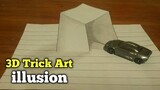 How to Draw 3D Trick art illusion