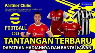 GW COBAIN EVENT/TANTANGAN TERBARU eFOOTBALL 2022 PARTNER CLUBS! BANTAI LAWAN! BIKIN NGAKAK!HAAHAHA!!