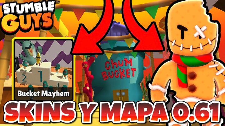 ✅ NUEVAS SKINS y MAPA de la BETA CERRADA 0.61 STUMBLE GUYS 😱 #stumbleguys #stumble | ERCASTY