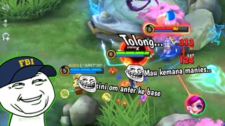 mobile legends funny moment || mobile legends exe (nana yang terbully)