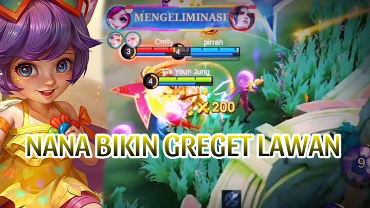 NANA BIKIN GREGET LAWAN