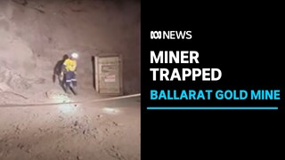 Rescue operation underway after rockfall traps workers underground in Ballarat Gold Mine | ABC News