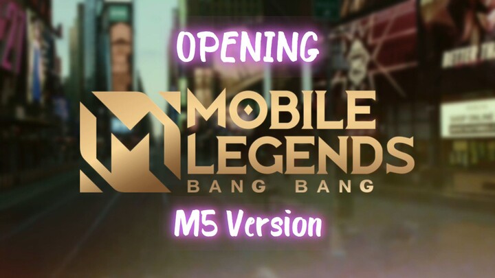 Opening M5 World Championship Mobile Legends Bang Bang 👑👑