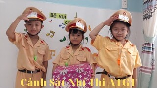 Cảnh Sát Nhí Thi An Toàn Giao Thông