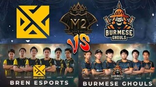 The Intense Last 5minutes of BREN ESPORTS vs BURMESE GHOULS game 6