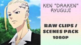 Ken "Draken" Ryuguji RAW clips/scenes pack 1080p | Tokyo Revengers