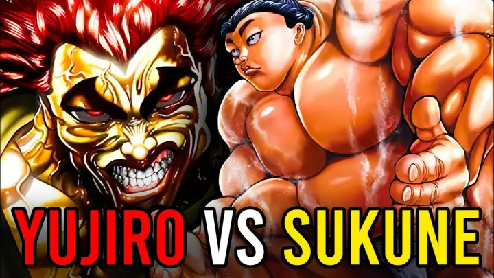 YUJIRO VS SUKUNE  [ANIMATED] FIGHT