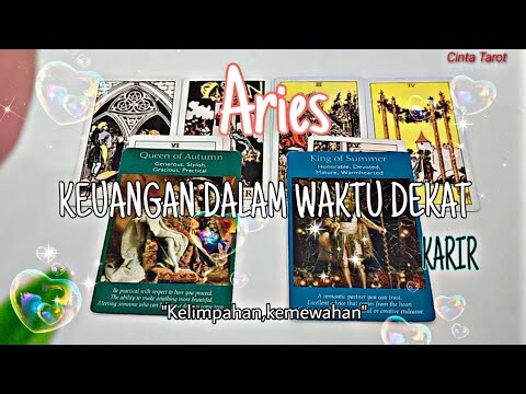 Aries✨ Keuangan Dalam Waktu Dekat💵💰(Karir)."Kelimpahan, kemewahan".