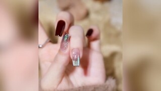 Nail inspiration| Sơn mắt mèo bling