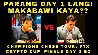 NAKAUNA NANAMAN SI CARLSEN! MAKABAWI KAYA SI WESLEY? FTX Crypto Cup Finals! Day 2 Game 2