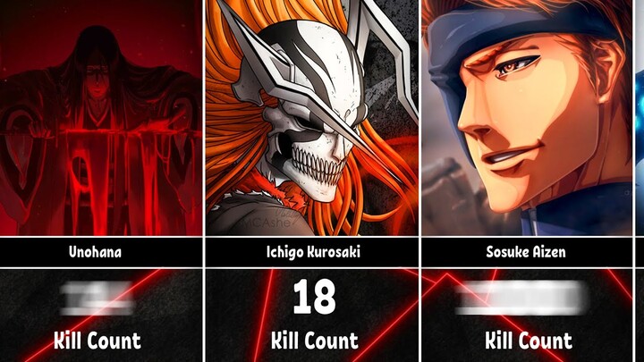 Bleach Characters Ranked by Kills