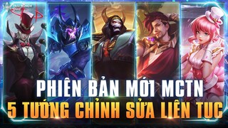 Liên Quân 5 Chỉnh Sửa Tướng [Phiên Bản Mới] Volkath, Zill, Florentino TNG MCTN