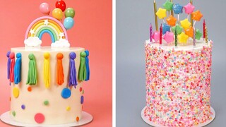 Beautiful Sprinkle Colorful Cake Decorating | Easy Baking Recipes