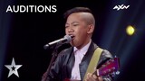 Young Musician Rock Opong Serenades Crowd | Asia's Got Talent 2019 on AXN Asia