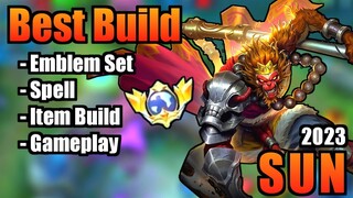 SUN BEST BUILD 2023 | TOP 1 GLOBAL SUN BUILD | SUN - MOBILE LEGENDS | MLBB | PART 4