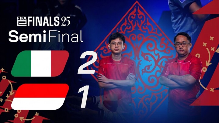 FIFAe Finals 25 | Semi Final — Italy vs Indonesia | Full Match