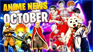 Breaking Anime News October 2020