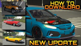 How to Download New Update 4.8.4.2 Car Parking Multiplayer | New Car, Map, Graphics, Open Hood