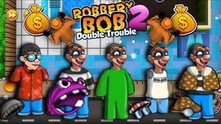 Robbery Bob 2 - All Costumes Funny Gameplay Part 169