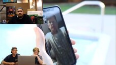 'FACETIMING PSYCHO DAD WITH KIDBEHINDACAMERA!' Reaction! Joe Bump's Reaction
