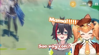 【Nijigen Vietsub】Ichi tập tành làm "Mama"