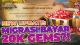 NEW UPDATE: MIGRASI CROSS SEASON BAYAR 20K GEMS?! 5 UPDATE UTAMA TERBARU (RISE OF KINGDOMS)