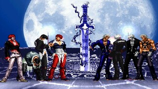 KOF MUGEN: TEAM IORI VS TEAM K'!!!