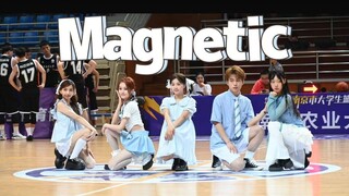 南农有自己的李沅禧？Magnetic-illit 大学生篮球联赛NUBA中场表演