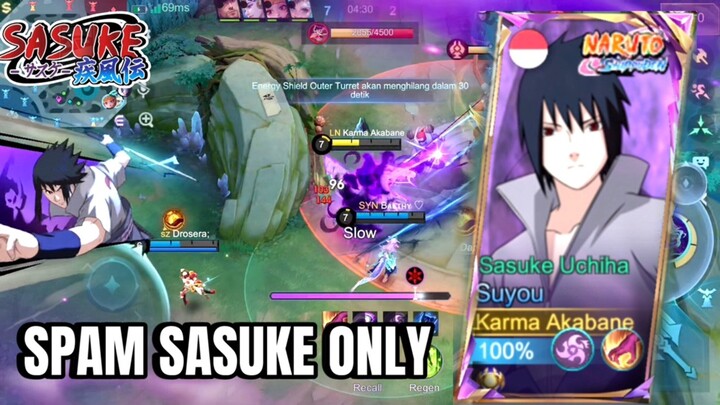 SPAM SASUKE ONLY