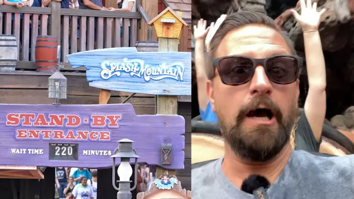 Splash Mountain Closes At Disney's Magic Kingdom, One Last Ride & Tron Coaster Updates!