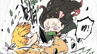 [ Demon Slayer ] Daily life of Nezuko’s family of four