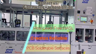 How Lead-Free HASL Creates Reliable PCB Solderable Surfaces