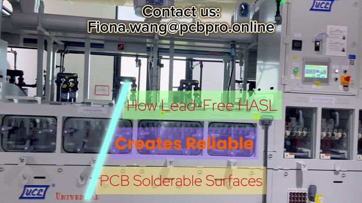 How Lead-Free HASL Creates Reliable PCB Solderable Surfaces