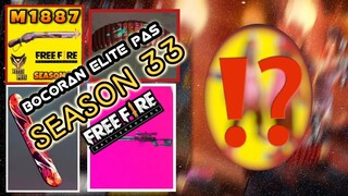 Bocoran Elite Pass Terbaru season 33 ❗Bocoran elite pas season 33 ❗ Full review ❓❗