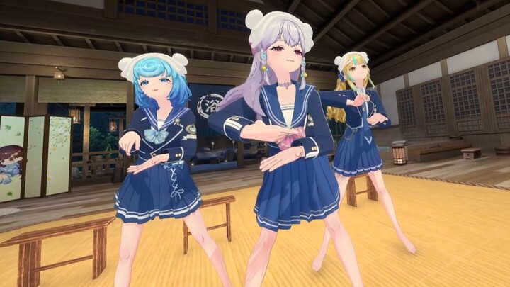 At the suggestion of Sister Tuohai, Li An, You Yitian, and Dou Bean team up again to perform a group