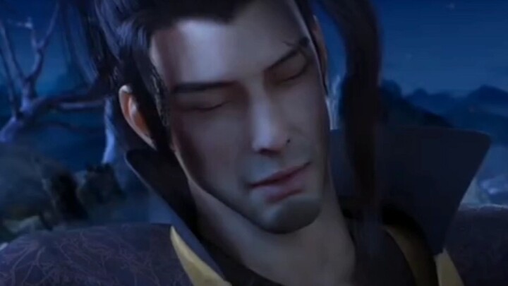 The macho man burst into tears, and it turned out to be because of this child~