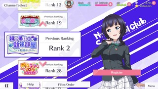 SIFAS Idol Channel Rankings [WW Week 1]