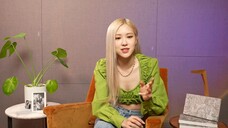 ROSÉ latest interview Talks On The Ground, “R”, BLACKPINK & hank