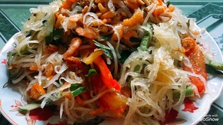 Thiên đường ẩm thực |cách làm gỏi đu đủ thái lan ngon như thy ty