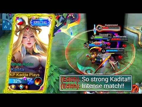 KADITA THE MOST INTENSE MATCH IN RANK GAME!! 💯 | (MUST WATCH!) | MLBB