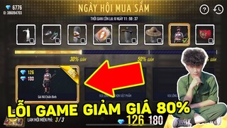 Lỗi game sự kiện Giảm Giá 80% - Cách chơi sự kiện Ngày Hội Mua Sắm tốn ít kim cương | THI BLUE