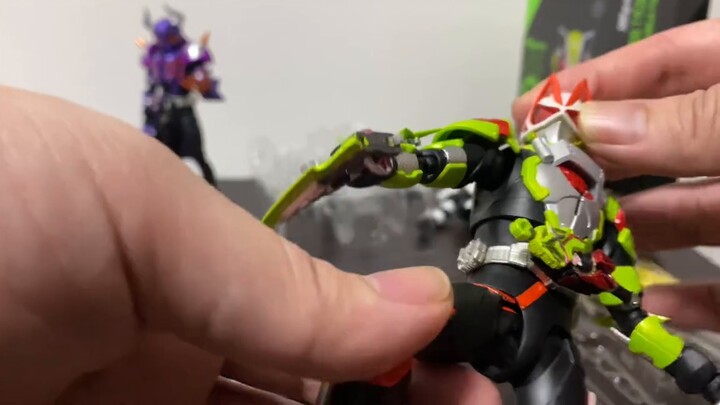 Quick unboxing SHF Kamen Rider Taikoon TYCOON Ninja form