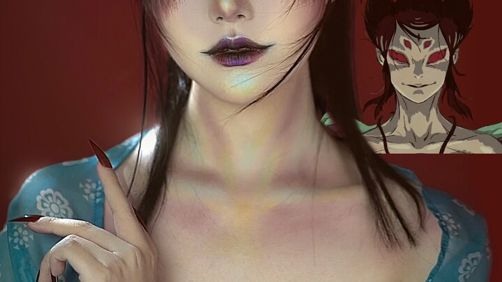 “Don’t stare at her face—especially her eyes.” | The Live-Action Version of the Demonic Purple Spide