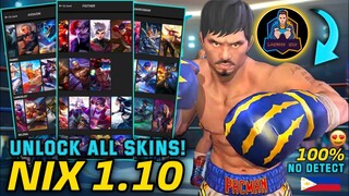 Unlock All Skins! Paquito Manny Pacquiao Skin | Chou STUN Skin & More! N.I.X V1.10 | Beatrix Patch