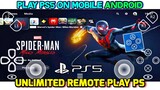 MAIN SPIDER-MAN MILES MORALES PS5 DI HP ANDROID UNLIMITED REMOTE PLAY PS4/PS5