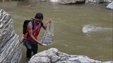 cast-net fishing in Nepal | himalayan trout fishing | asala fishing |