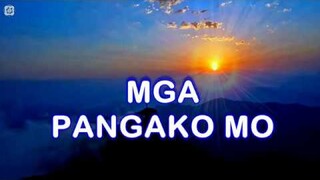 MGA PANGAKO MO With Lyrics