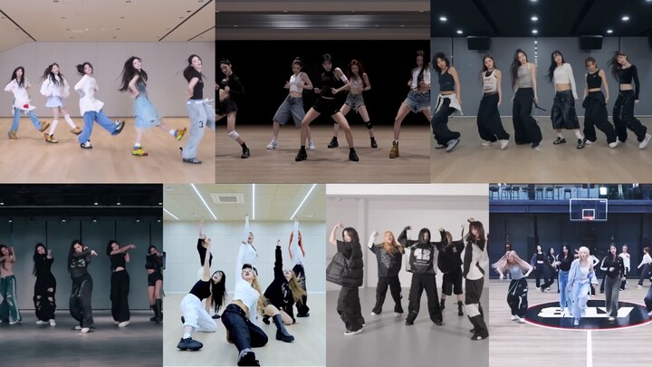 Dance break of a seventh-generation, six-member girl group—combining both challenge and visual appea